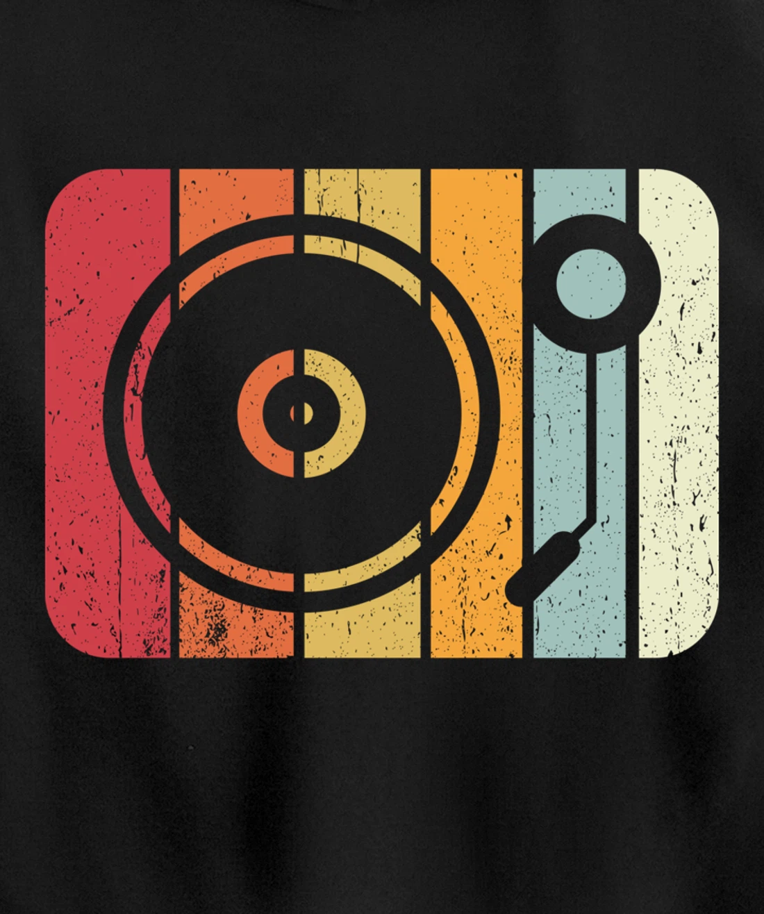 Vinly record player record Pullover Hoodie