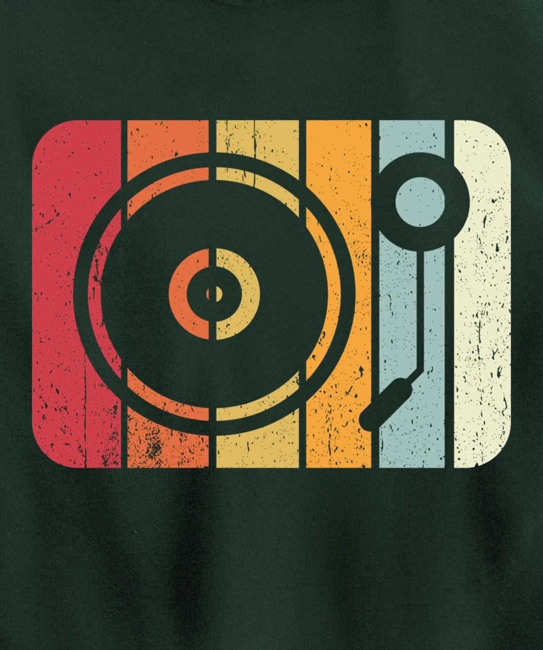 Vinly record player record Pullover Hoodie