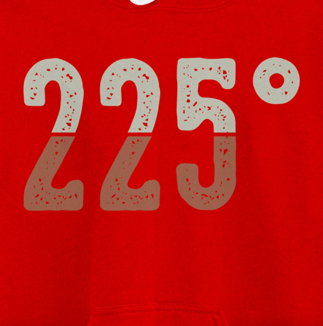 Funny Barbecue 225° Graphic Women and Men Meat Smoking BBQ Pullover Hoodie