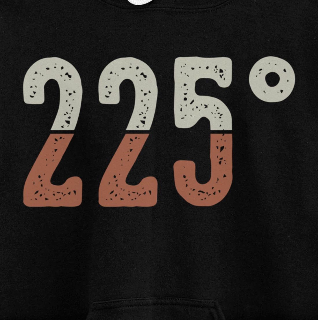 Funny Barbecue 225° Graphic Women and Men Meat Smoking BBQ Pullover Hoodie
