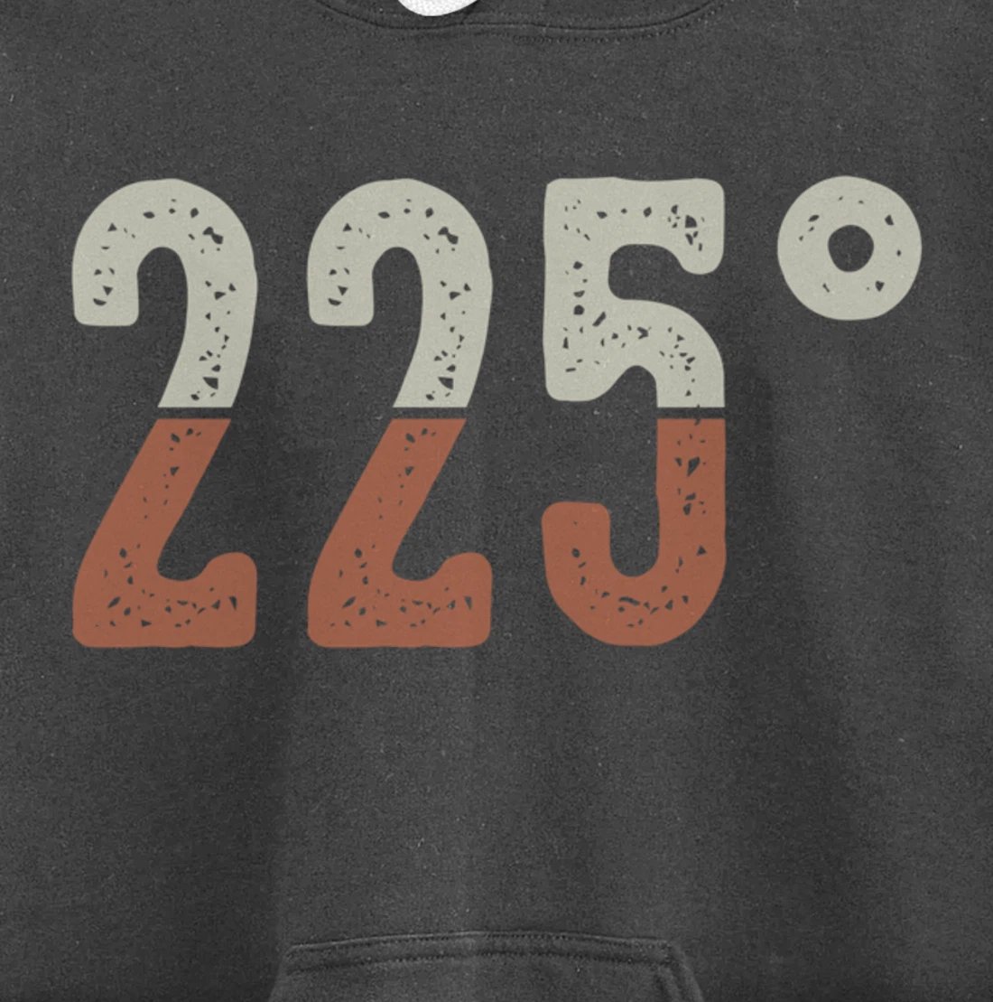 Funny Barbecue 225° Graphic Women and Men Meat Smoking BBQ Pullover Hoodie