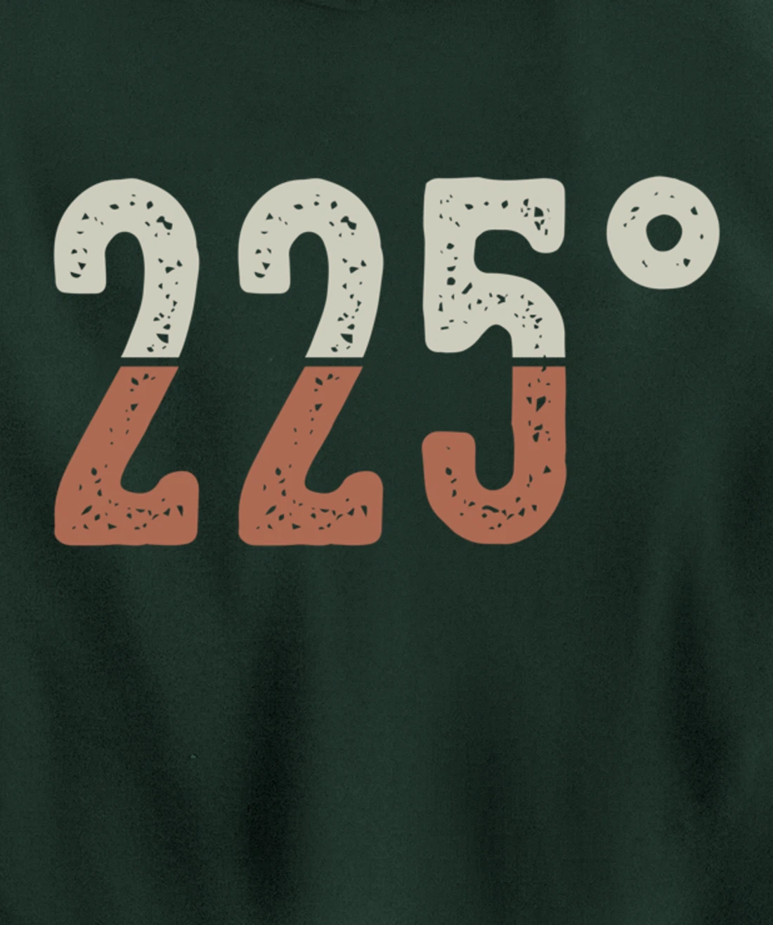 Funny Barbecue 225° Graphic Women and Men Meat Smoking BBQ Pullover Hoodie