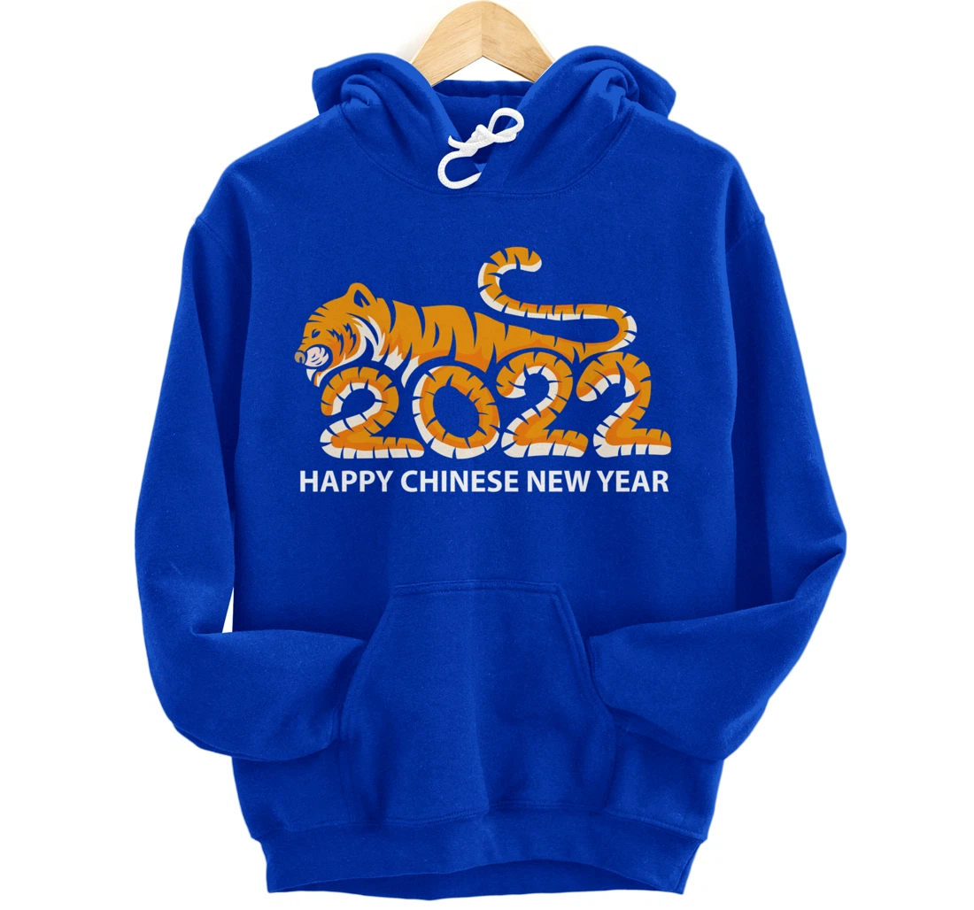 Year Of The Tiger 2022, Happy Chinese New Year Pullover Hoodie