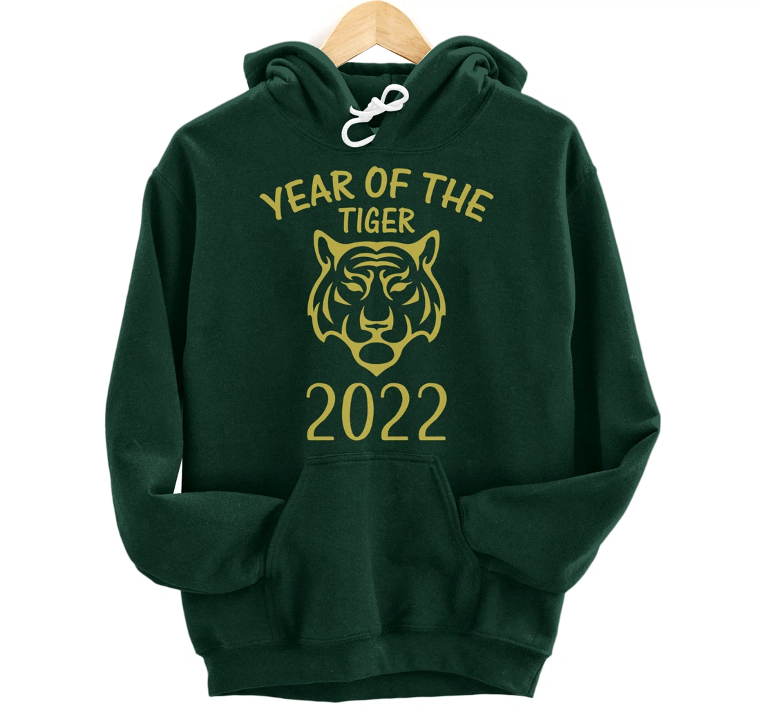 Year Of The Tiger 2022, Happy Chinese New Year Pullover Hoodie