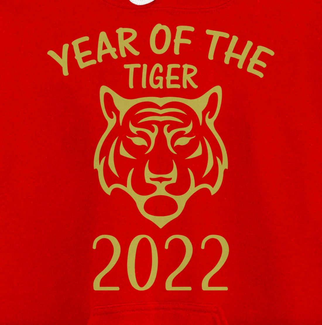 Year Of The Tiger 2022, Happy Chinese New Year Pullover Hoodie