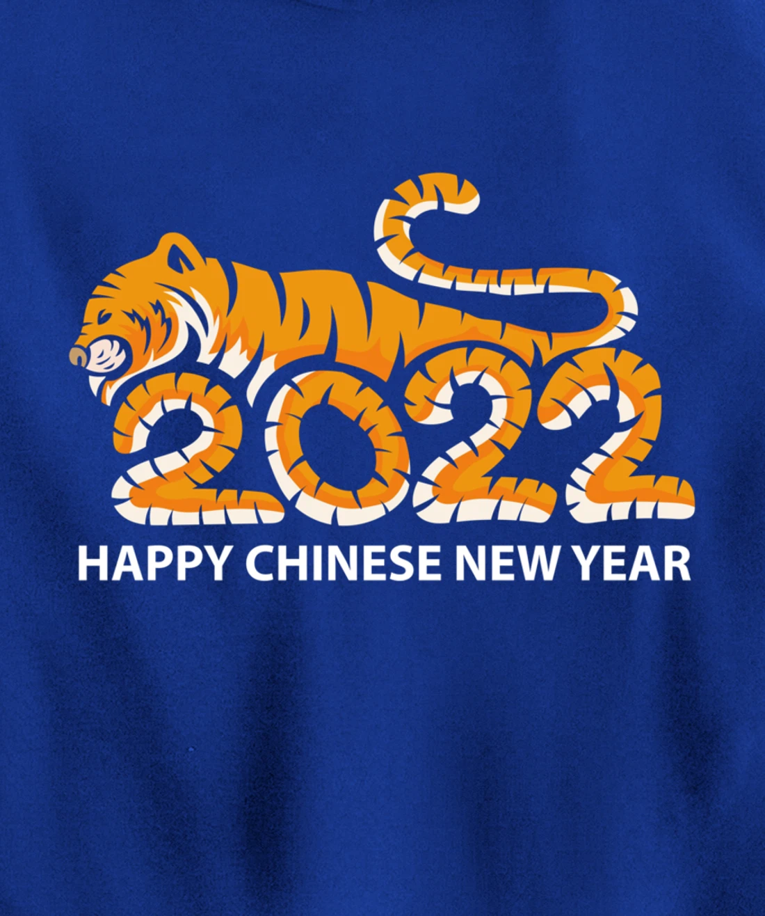 Year Of The Tiger 2022, Happy Chinese New Year Pullover Hoodie