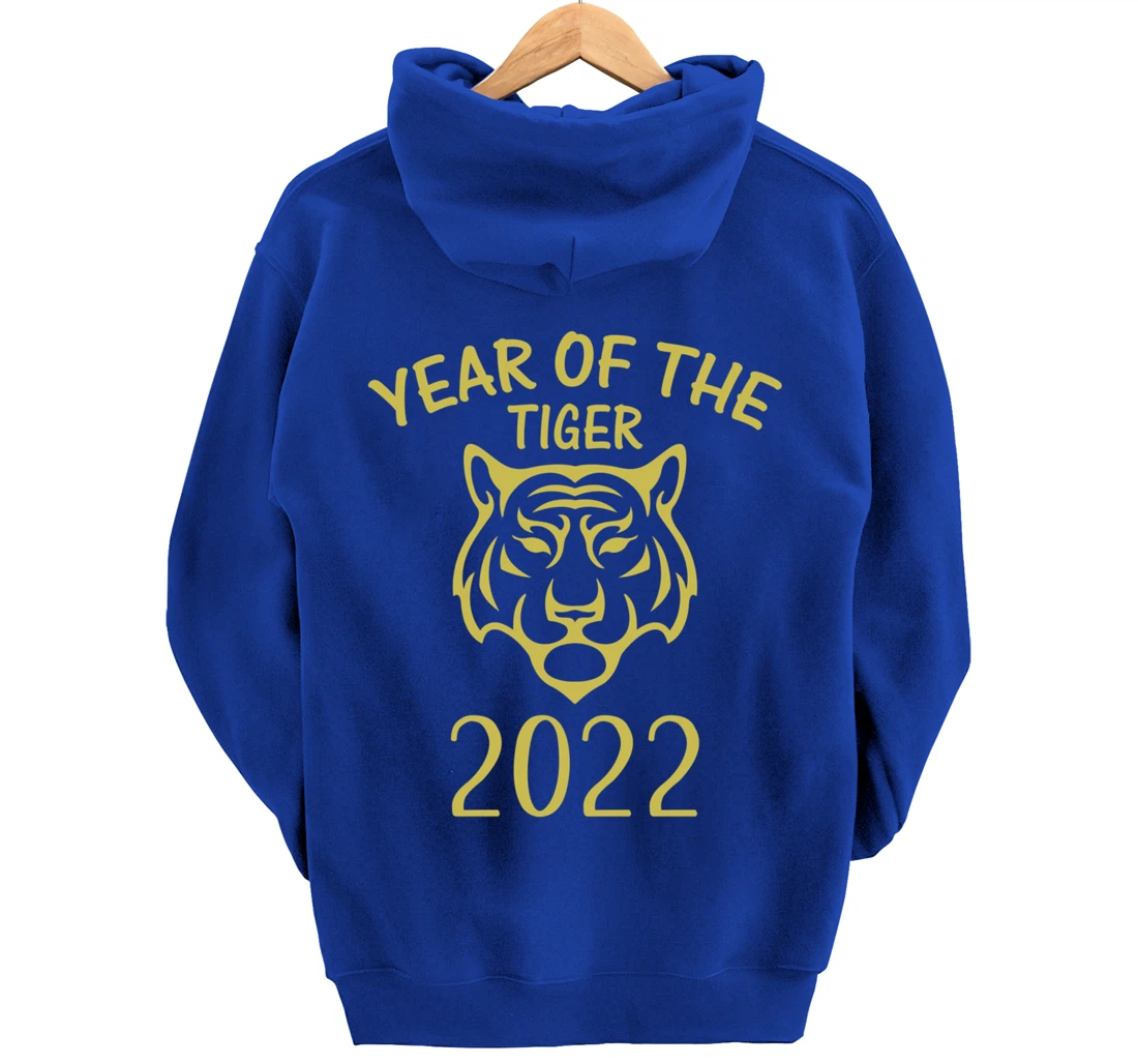 Year Of The Tiger 2022, Happy Chinese New Year Pullover Hoodie