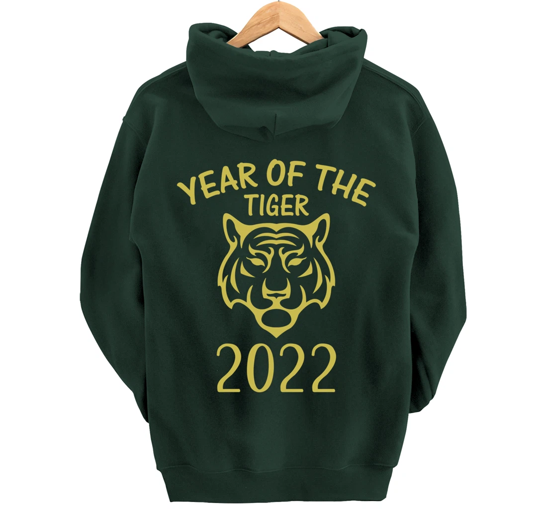 Year Of The Tiger 2022, Happy Chinese New Year Pullover Hoodie
