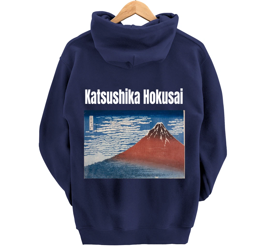 Fine Wind, Clear Morning Japanese Graphic Design Men Women Pullover Hoodie