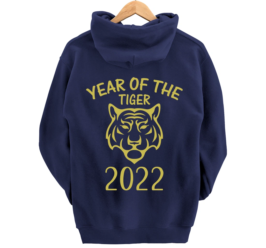 Year Of The Tiger 2022, Happy Chinese New Year Pullover Hoodie