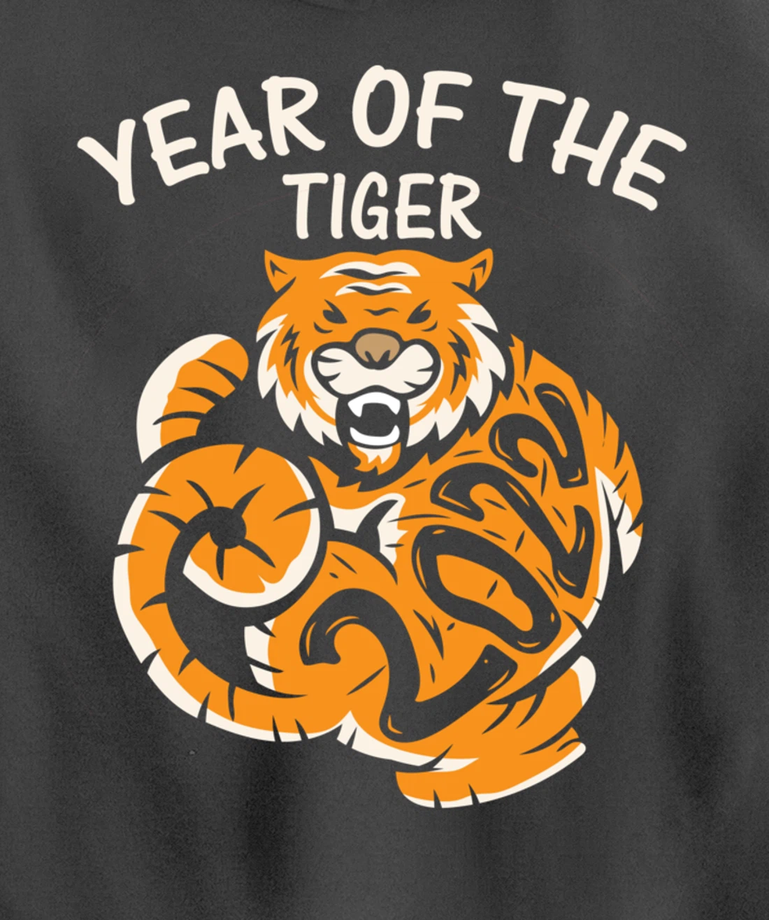 Year Of The Tiger 2022, Happy Chinese New Year Pullover Hoodie
