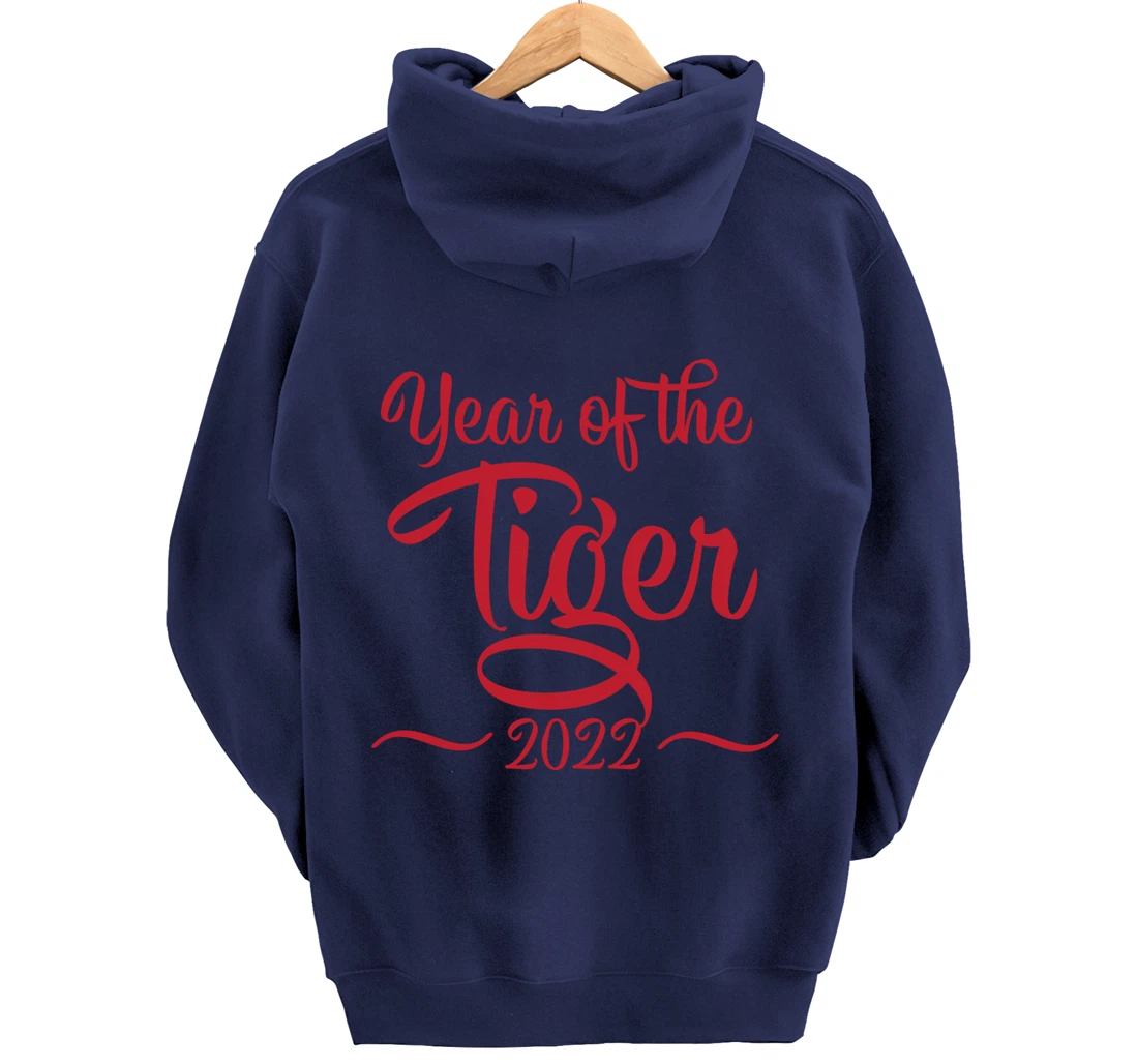 Year Of The Tiger 2022, Happy Chinese New Year Pullover Hoodie