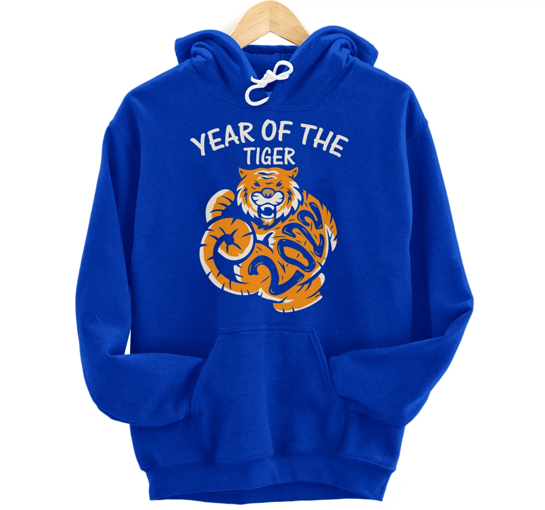 Year Of The Tiger 2022, Happy Chinese New Year Pullover Hoodie