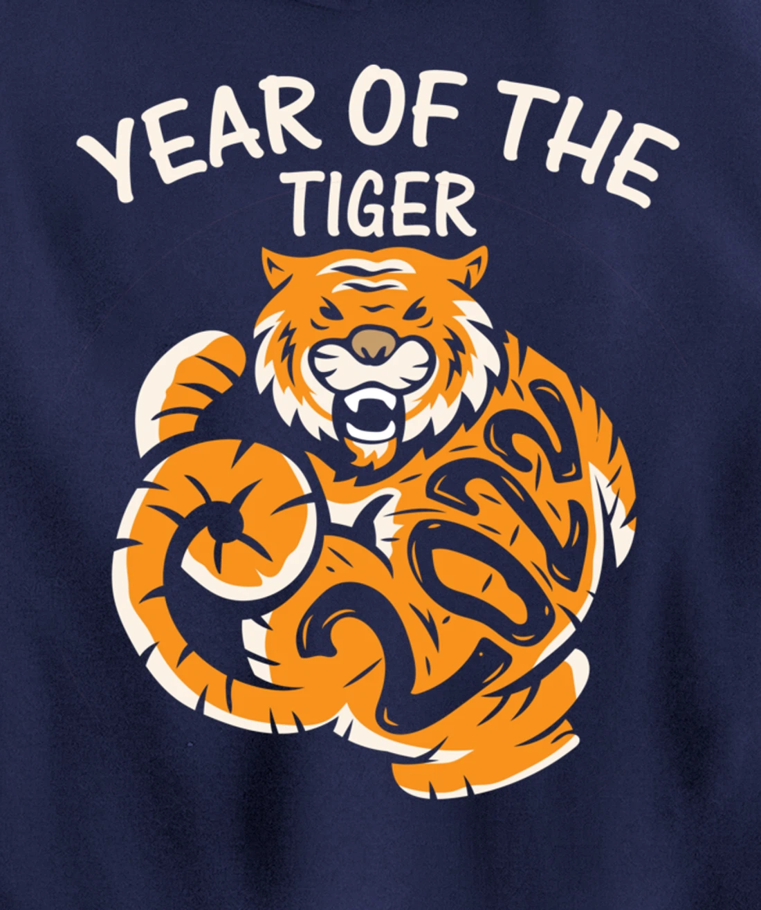Year Of The Tiger 2022, Happy Chinese New Year Pullover Hoodie