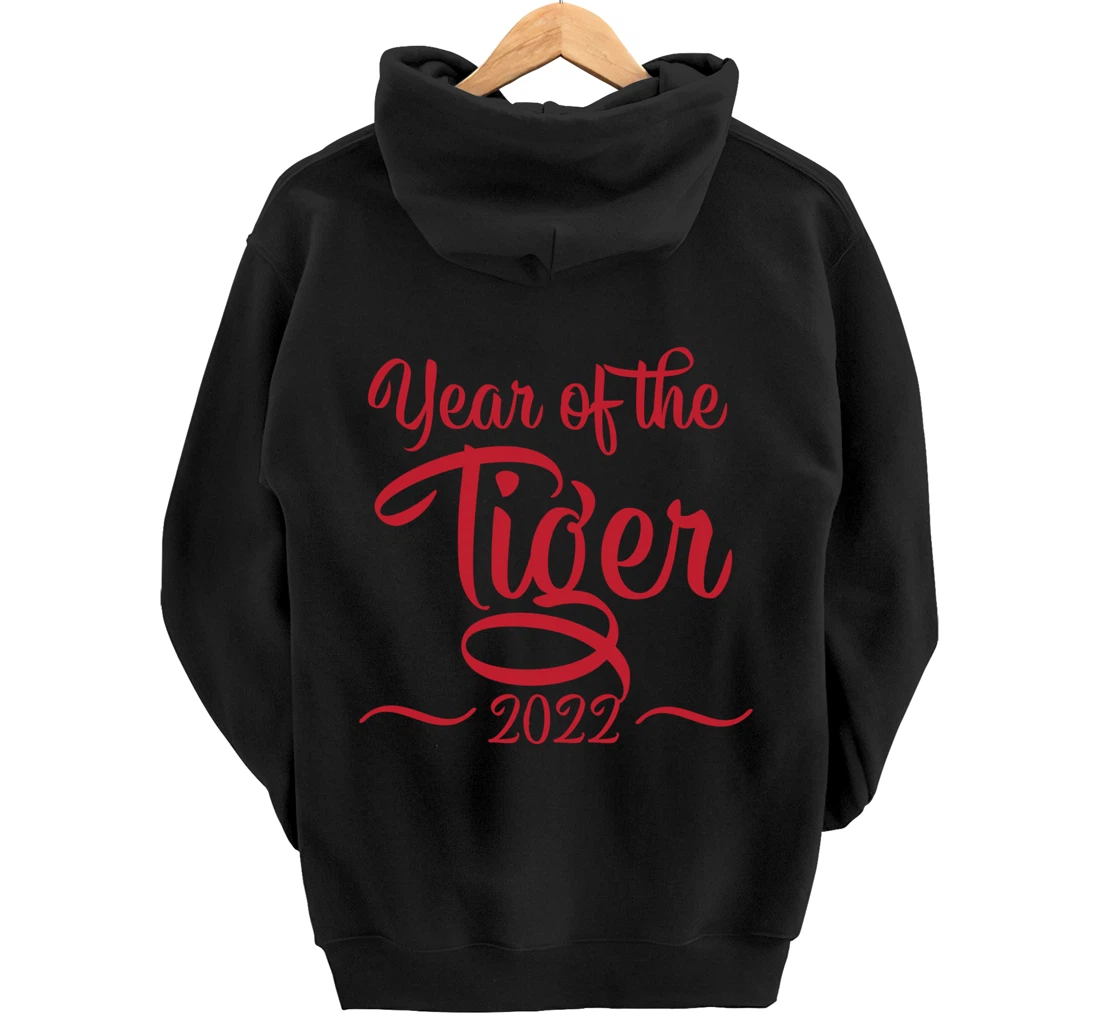 Year Of The Tiger 2022, Happy Chinese New Year Pullover Hoodie