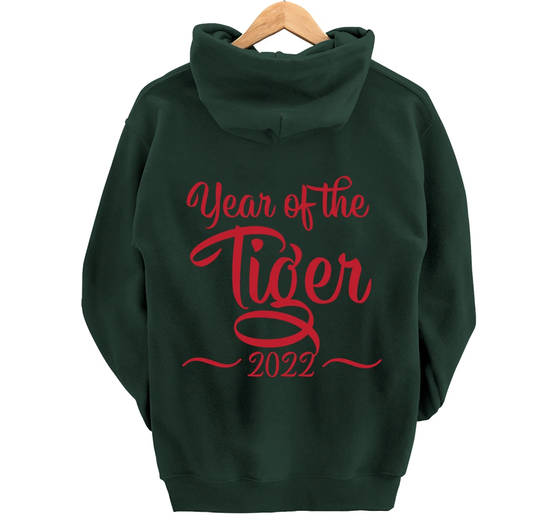 Year Of The Tiger 2022, Happy Chinese New Year Pullover Hoodie