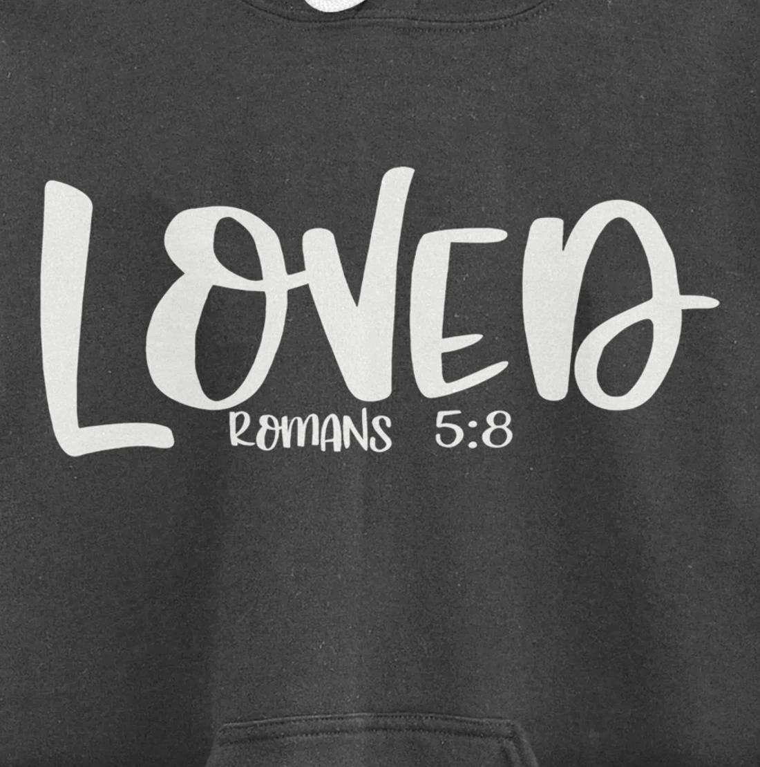 Loved Romans 5:8 Matching BestFriends Matching Family Groups Pullover Hoodie