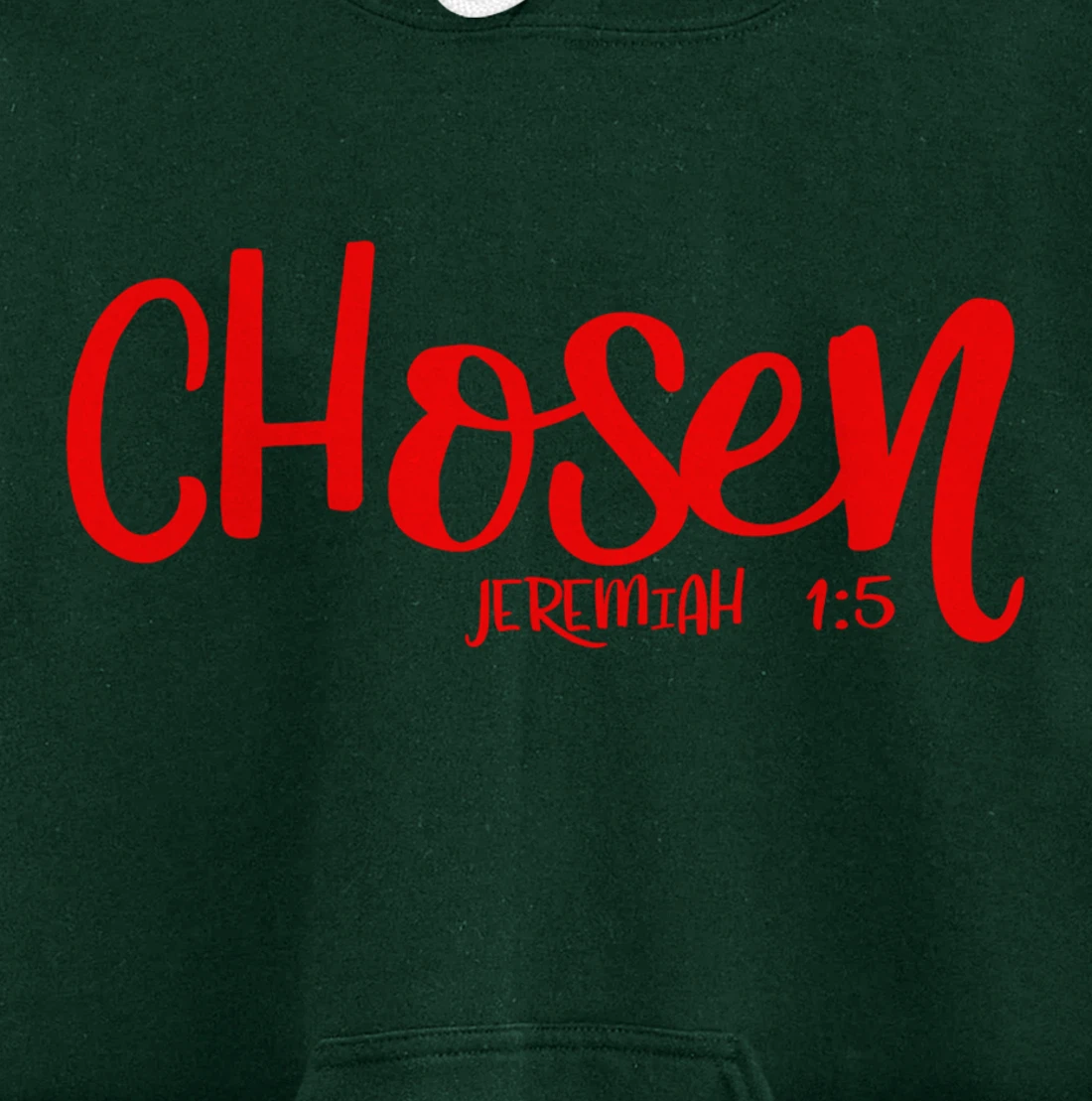 Chosen Jeremiah 1:5 Matching Friends Matching Family Groups Pullover Hoodie