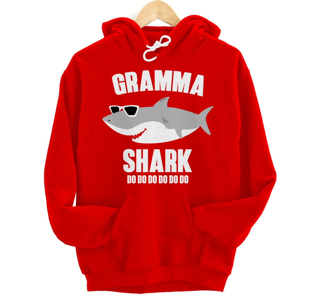 Gramma Shark Doo Doo Pullover Hoodie