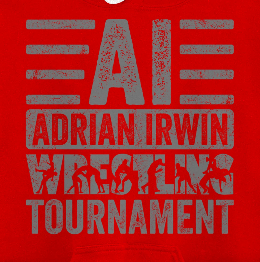 KGHLBSTQZWYVH #2 - Grey Font Pullover Hoodie