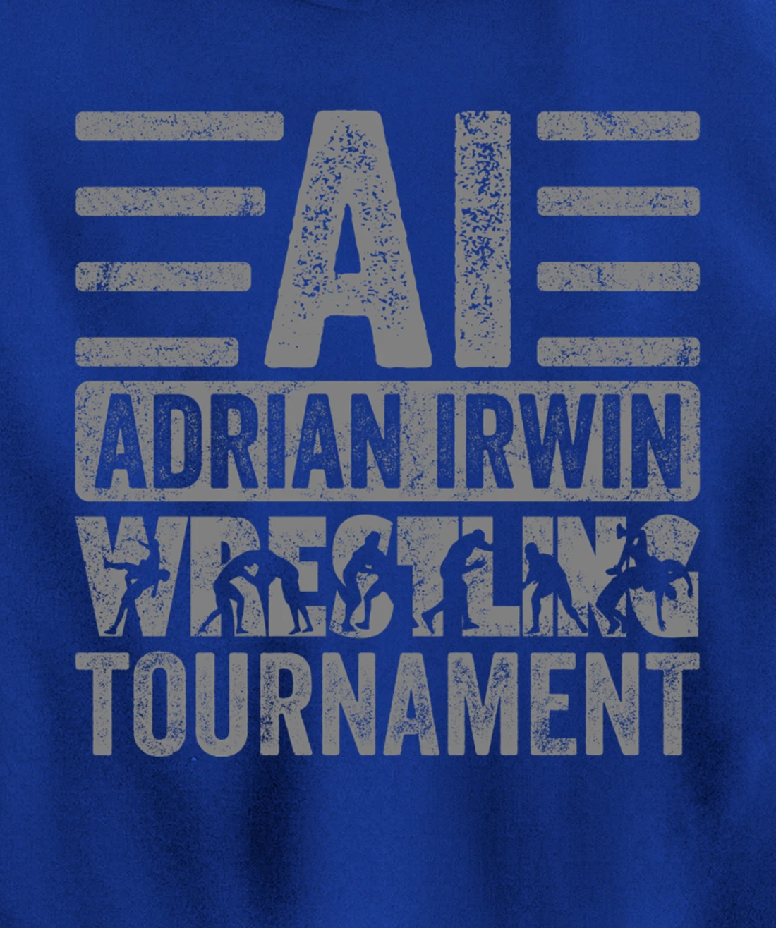 KGHLBSTQZWYVH #2 - Grey Font Pullover Hoodie