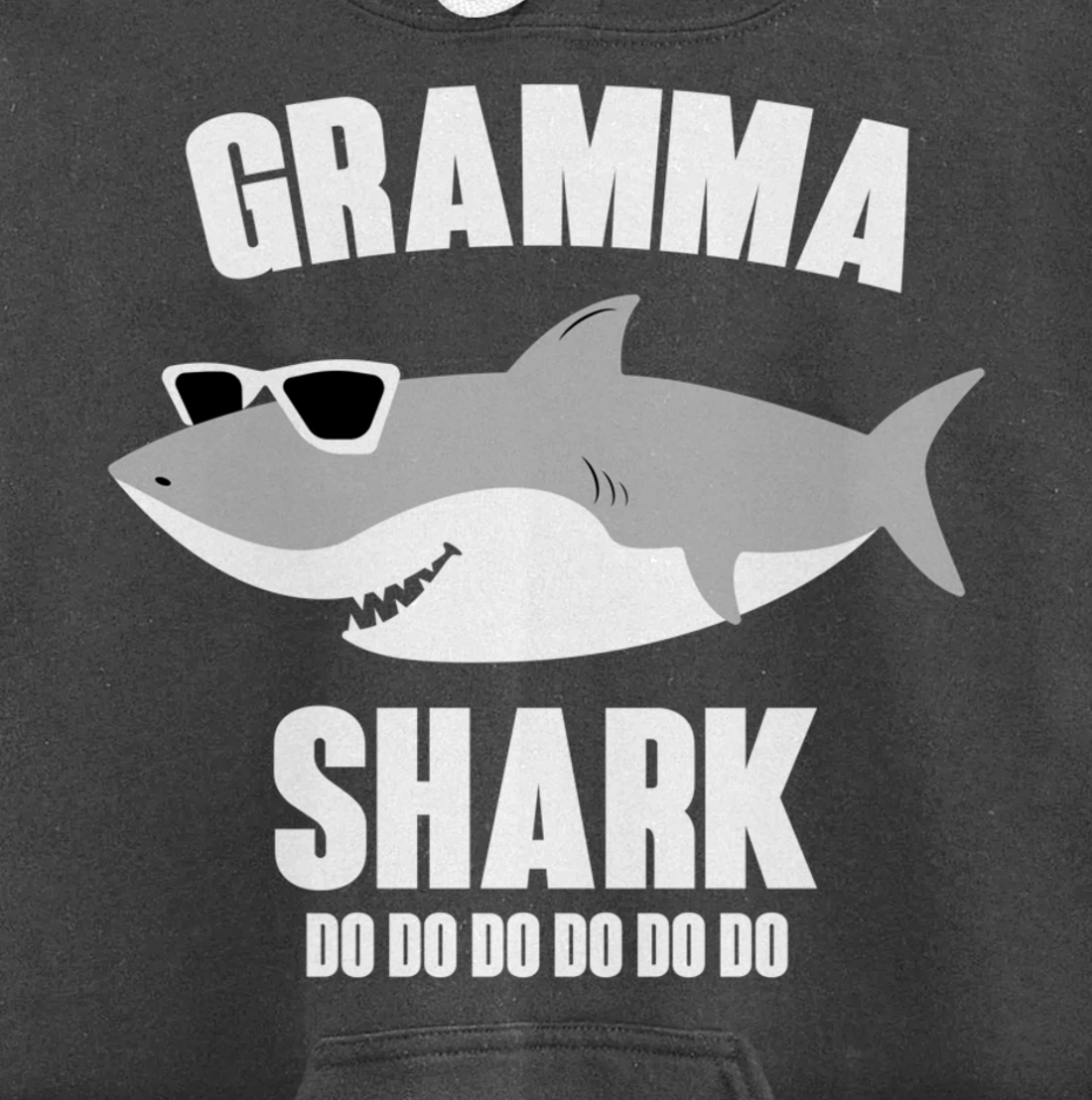 Gramma Shark Doo Doo Pullover Hoodie