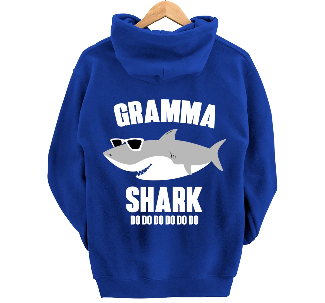Gramma Shark Doo Doo Pullover Hoodie