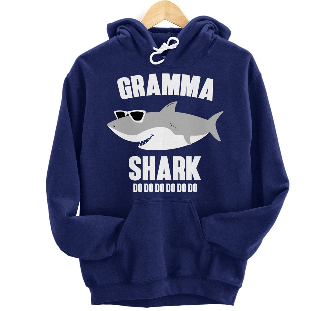 Gramma Shark Doo Doo Pullover Hoodie