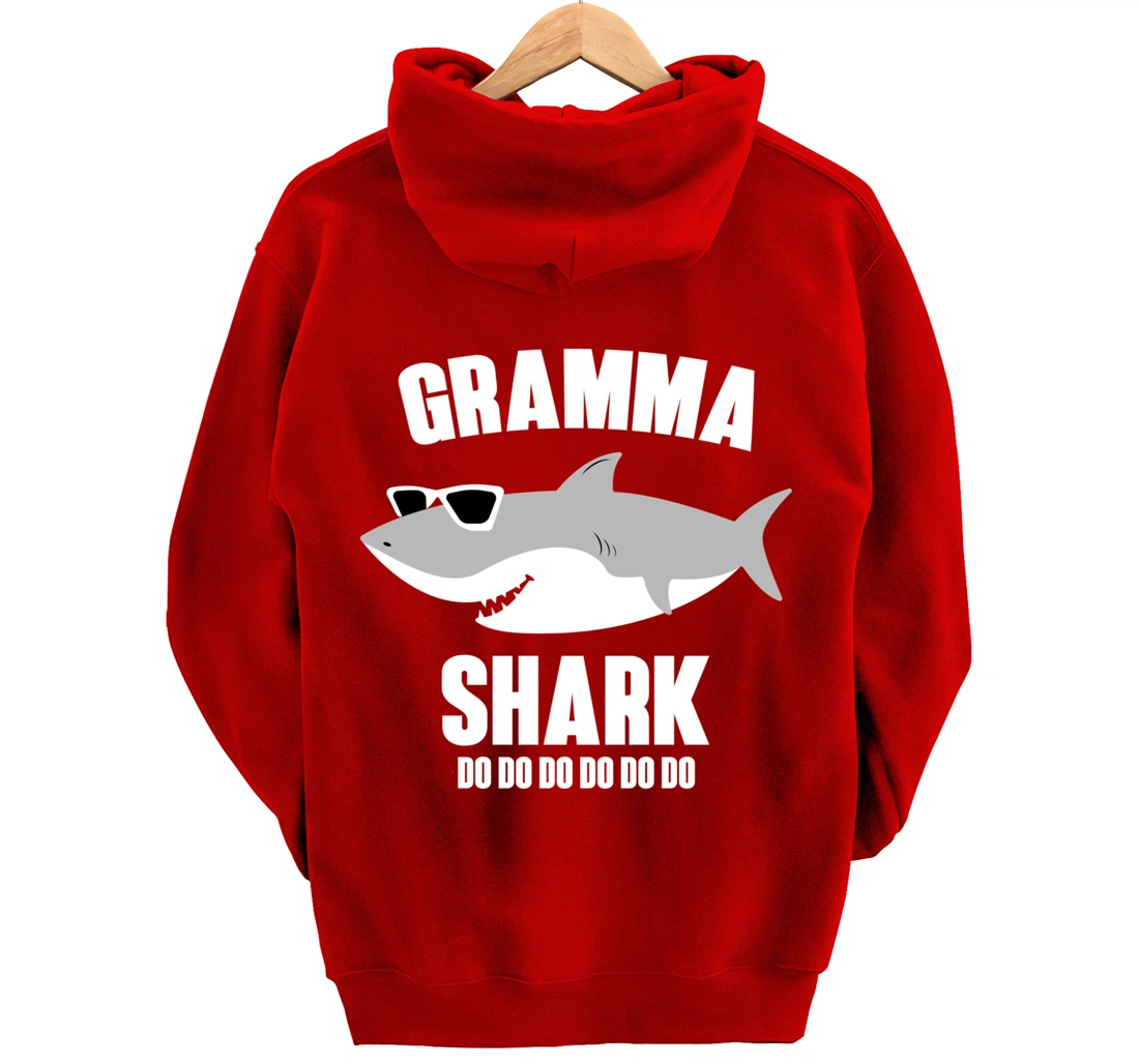 Gramma Shark Doo Doo Pullover Hoodie