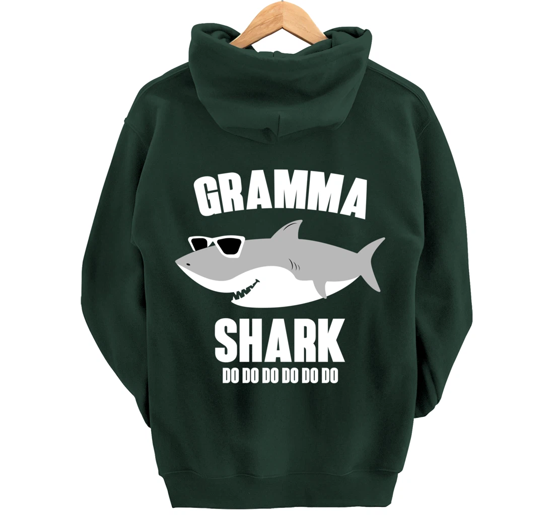 Gramma Shark Doo Doo Pullover Hoodie