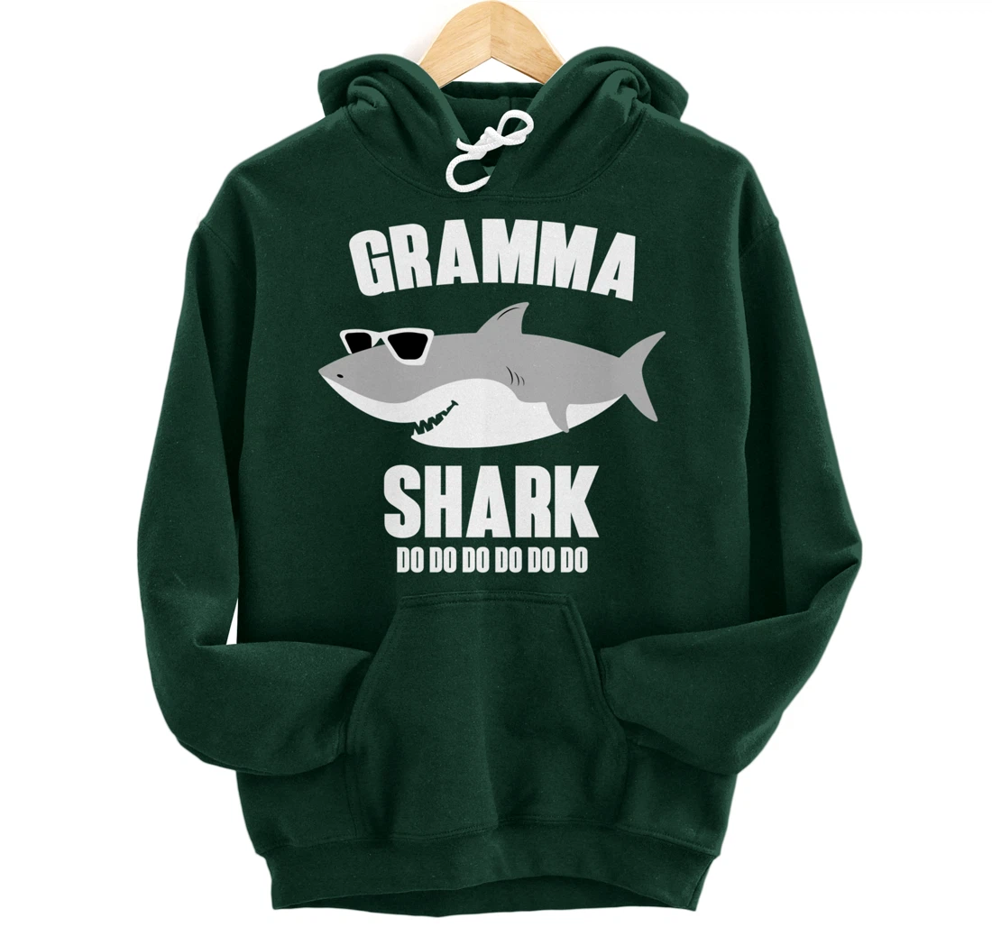 Gramma Shark Doo Doo Pullover Hoodie
