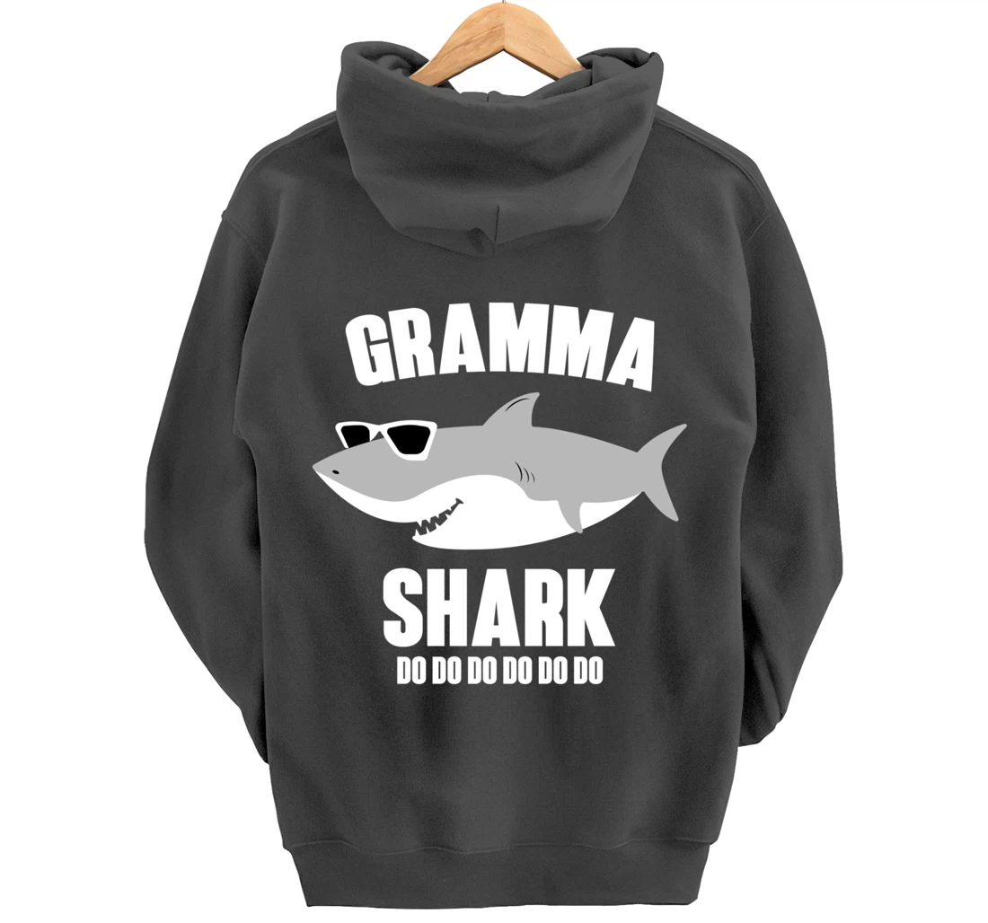 Gramma Shark Doo Doo Pullover Hoodie