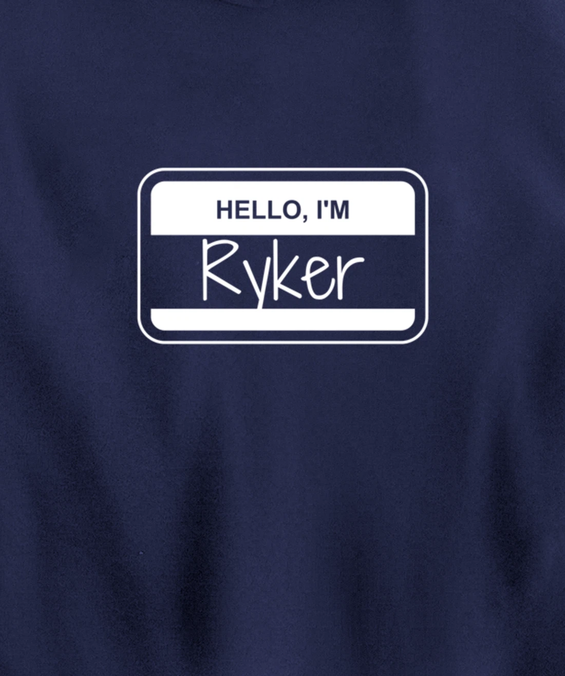 Ryker Name Tag My Name is Ryker Popular Name Tag Pullover Hoodie