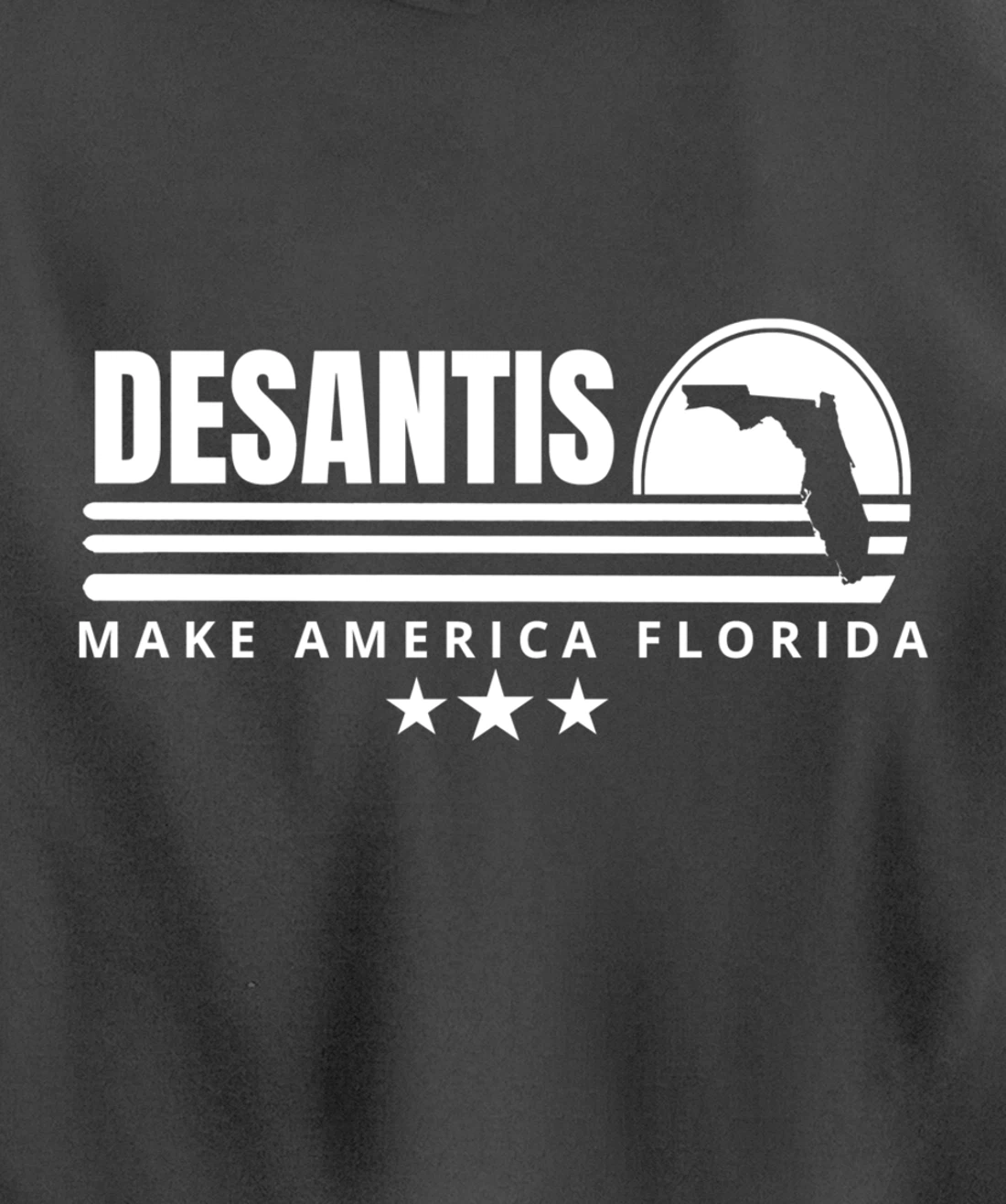 DeSantis Make America Florida - 2024 Election Campaign Pullover Hoodie