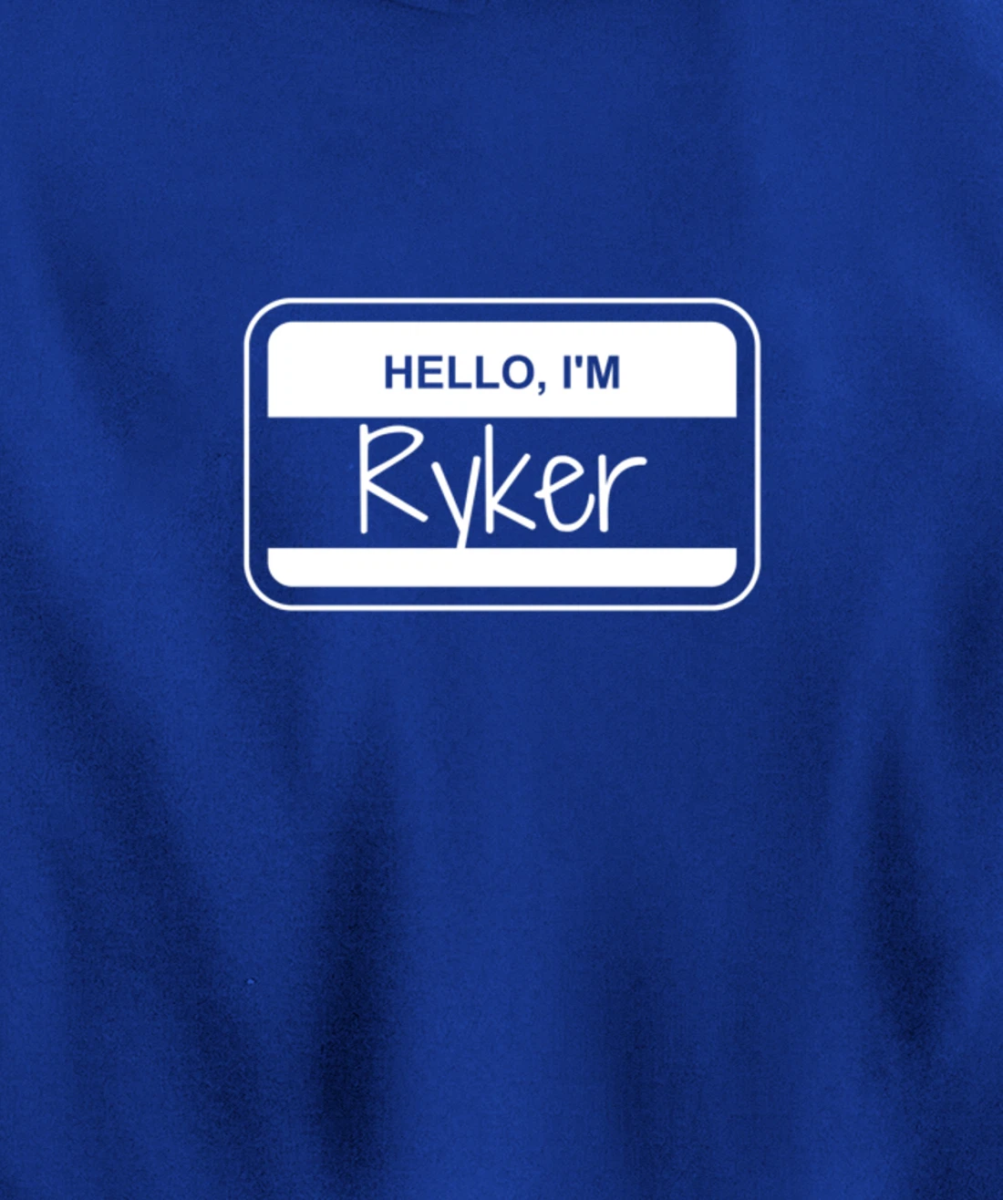 Ryker Name Tag My Name is Ryker Popular Name Tag Pullover Hoodie