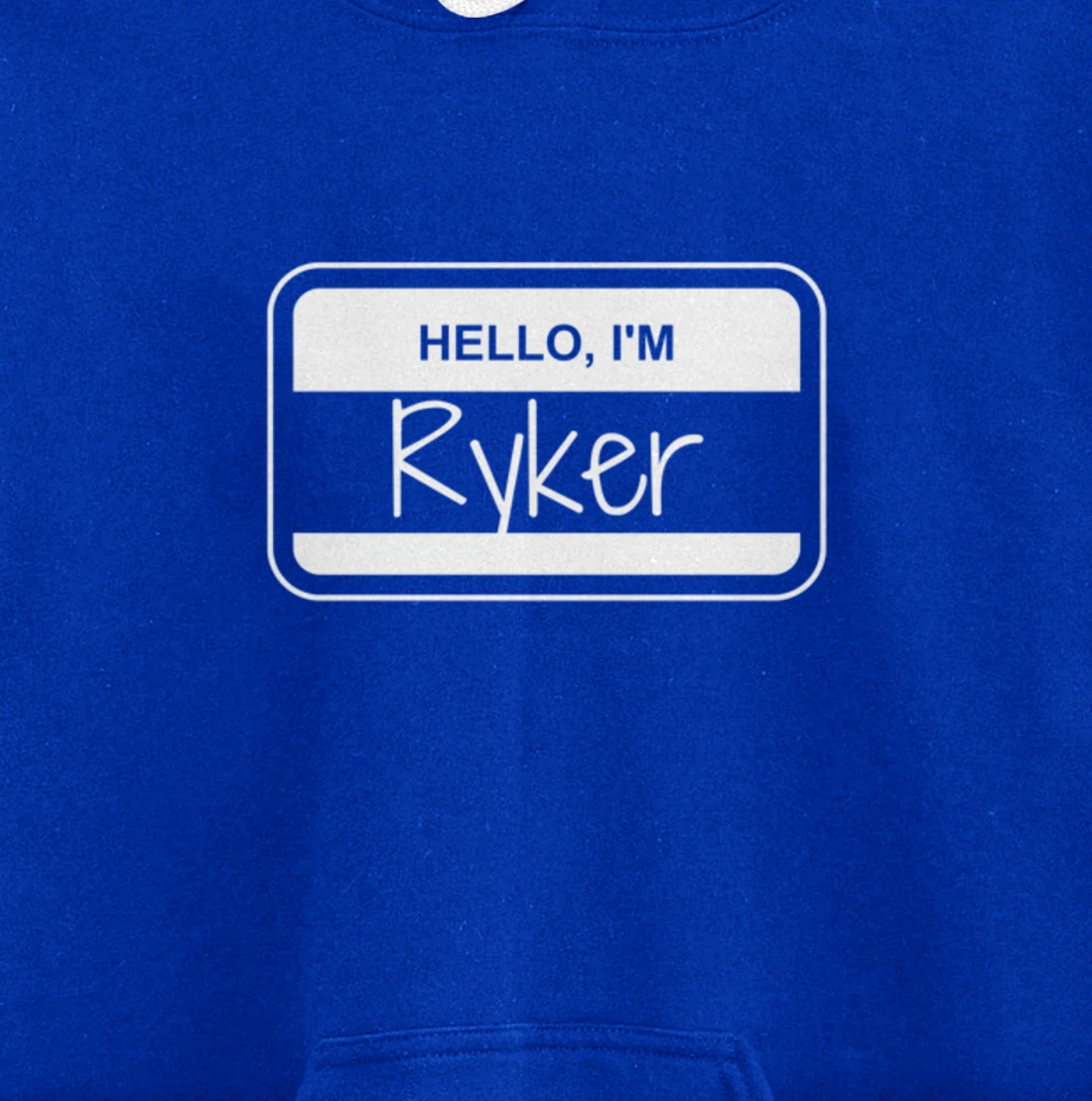 Ryker Name Tag My Name is Ryker Popular Name Tag Pullover Hoodie