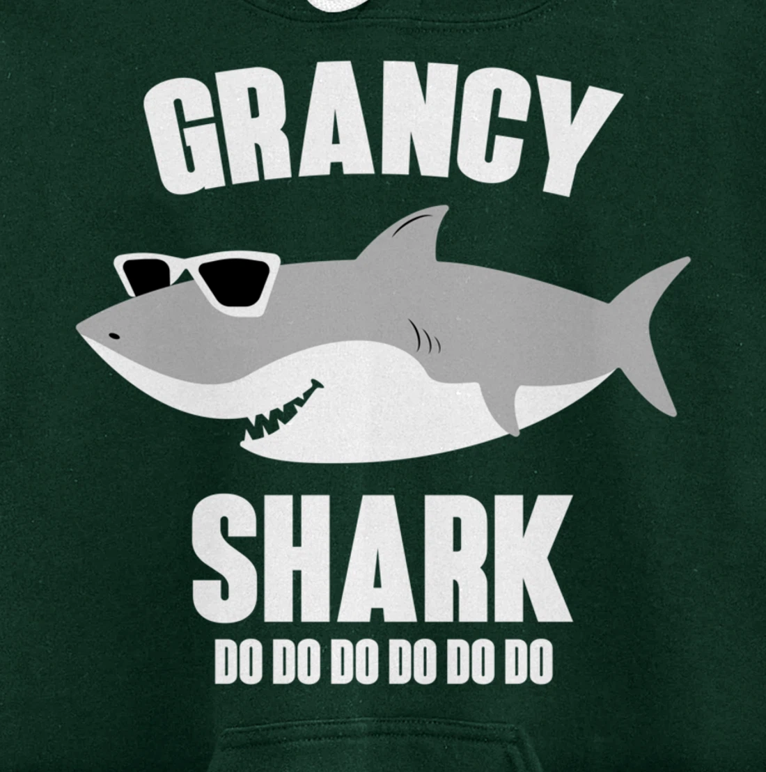 Grancy Shark Doo Doo Pullover Hoodie