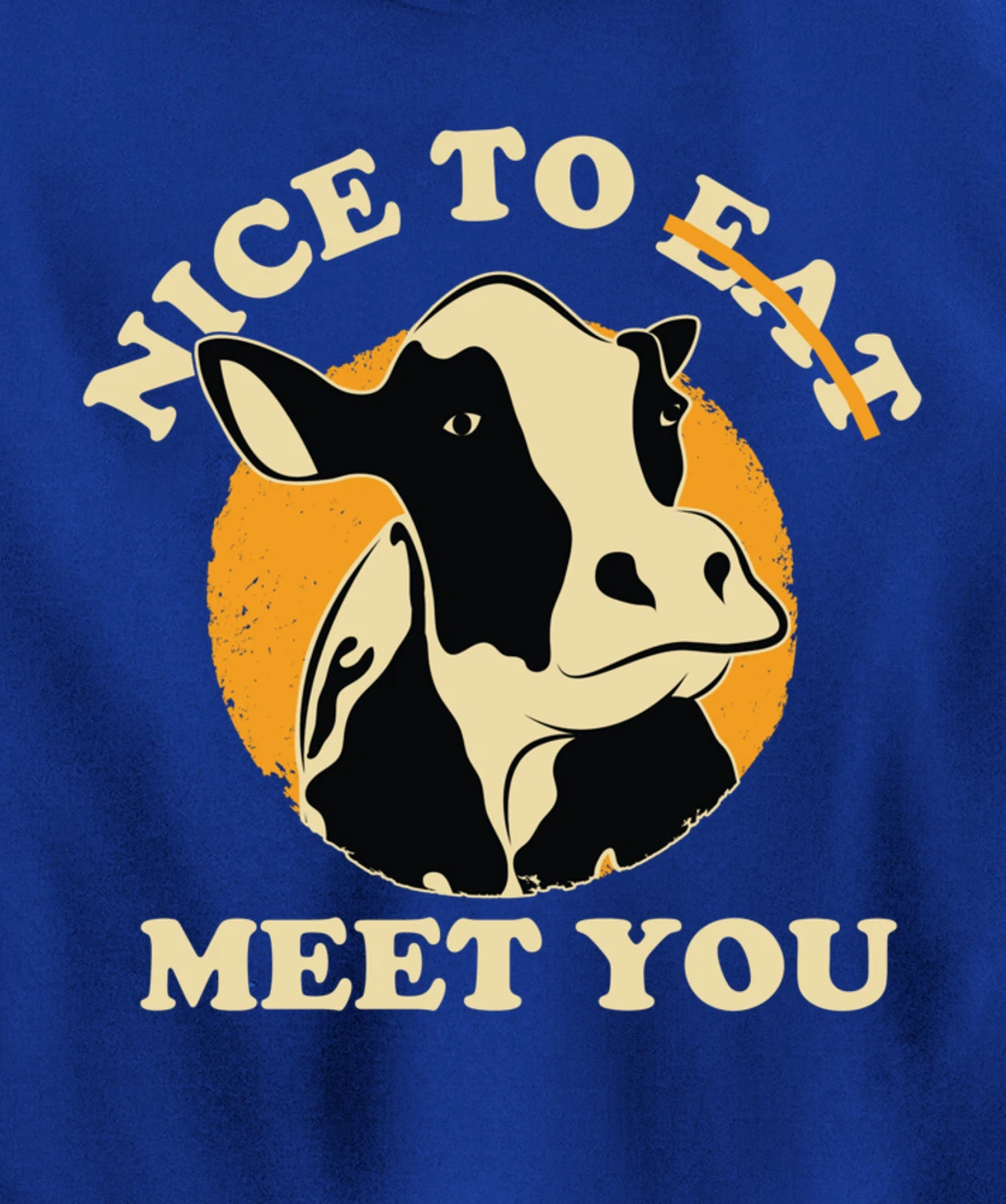 Support Animal Liberation Rights Vegan Activism Cow Graphic Pullover Hoodie