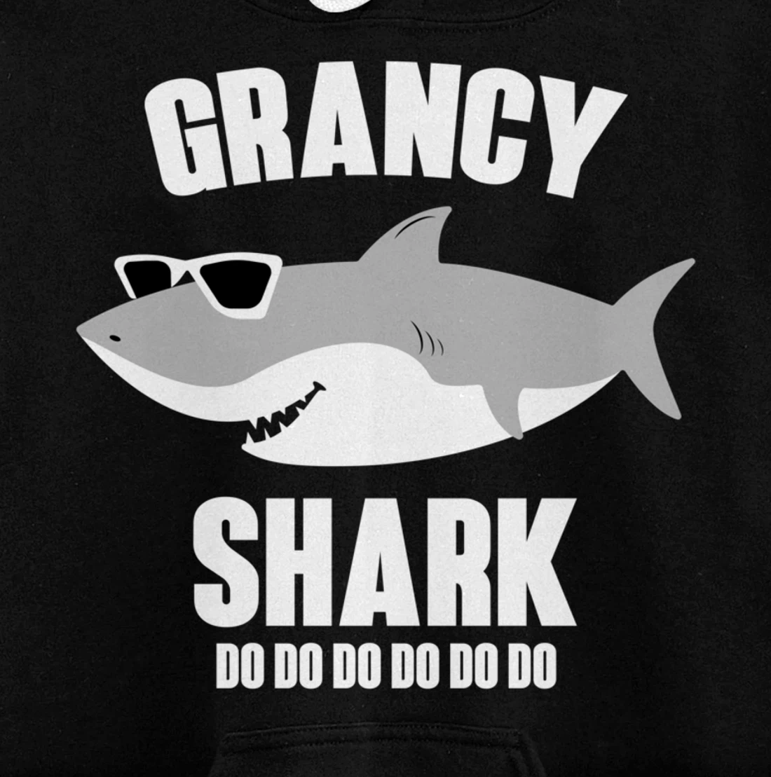 Grancy Shark Doo Doo Pullover Hoodie