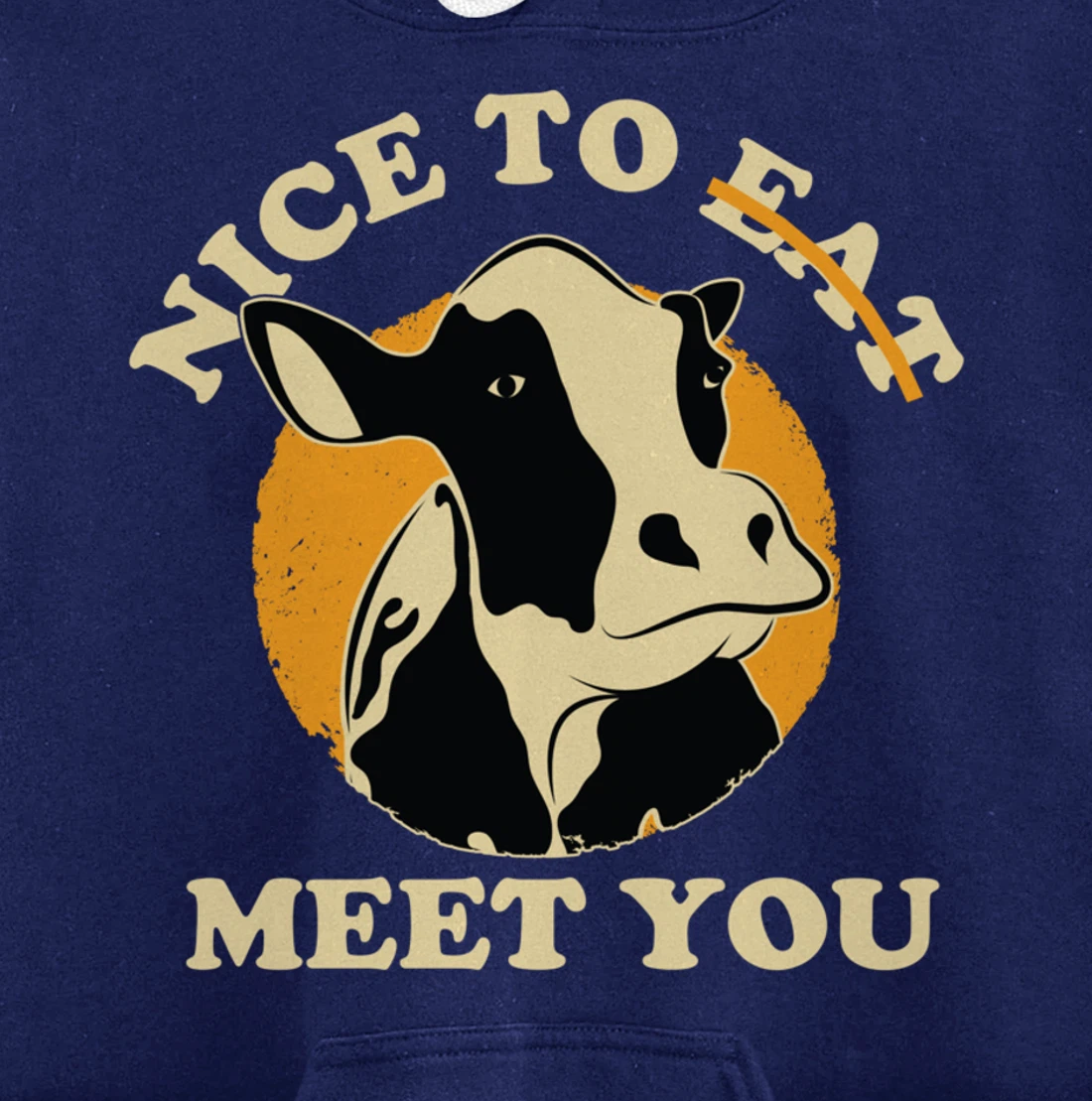 Support Animal Liberation Rights Vegan Activism Cow Graphic Pullover Hoodie