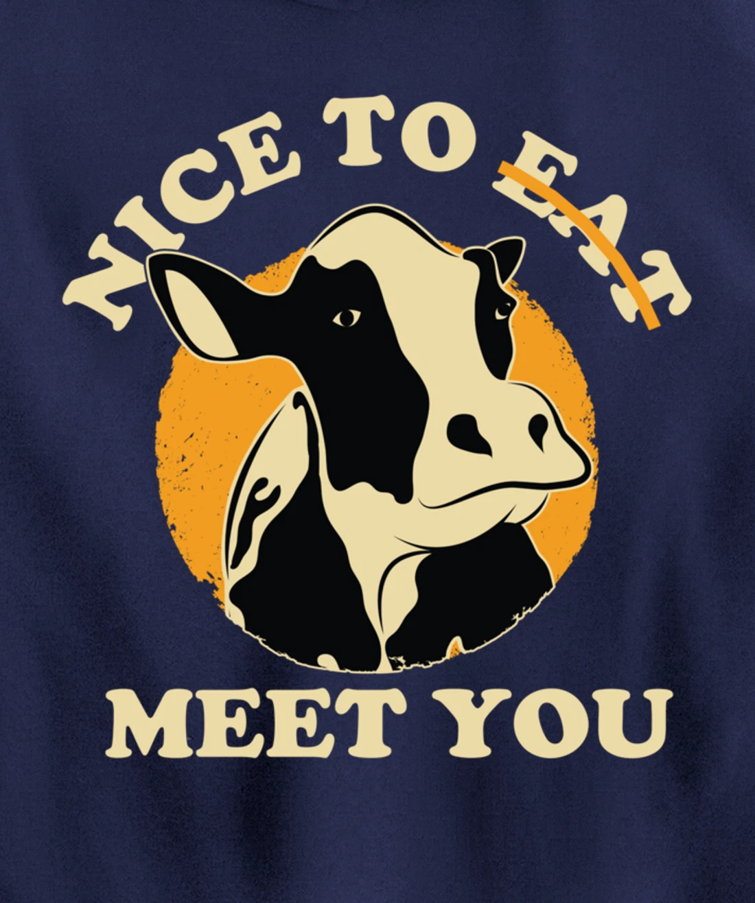 Support Animal Liberation Rights Vegan Activism Cow Graphic Pullover Hoodie