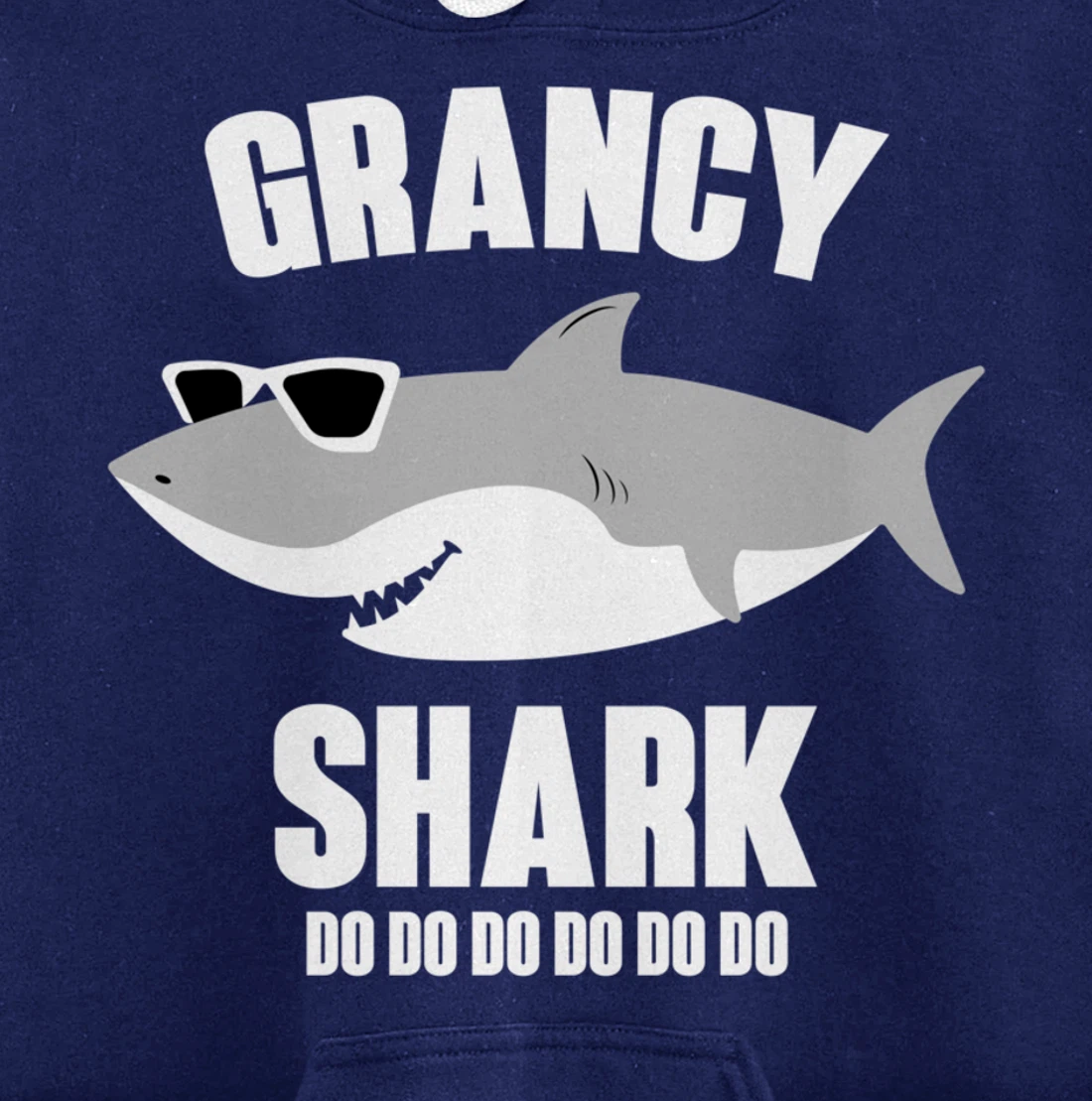 Grancy Shark Doo Doo Pullover Hoodie