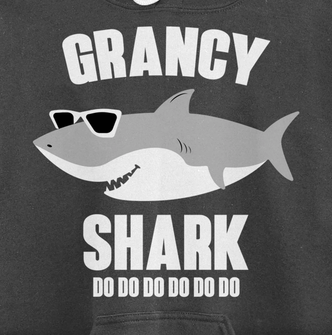 Grancy Shark Doo Doo Pullover Hoodie