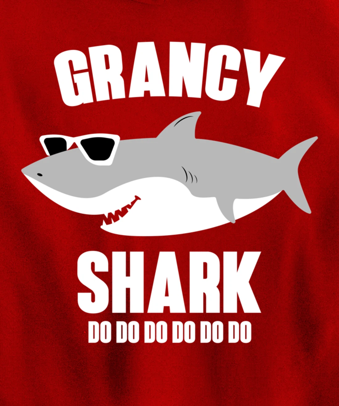 Grancy Shark Doo Doo Pullover Hoodie