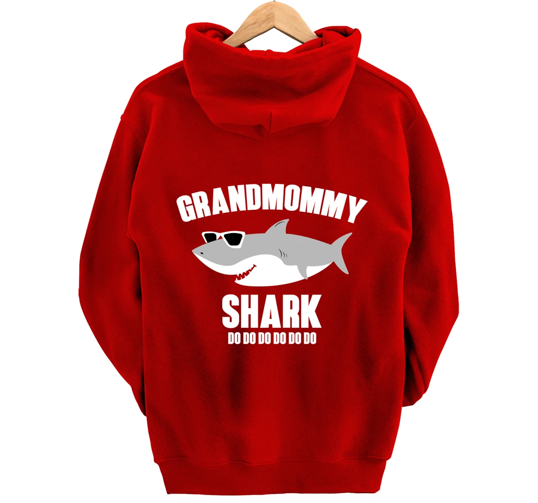 Grandmommy Shark Doo Doo Pullover Hoodie