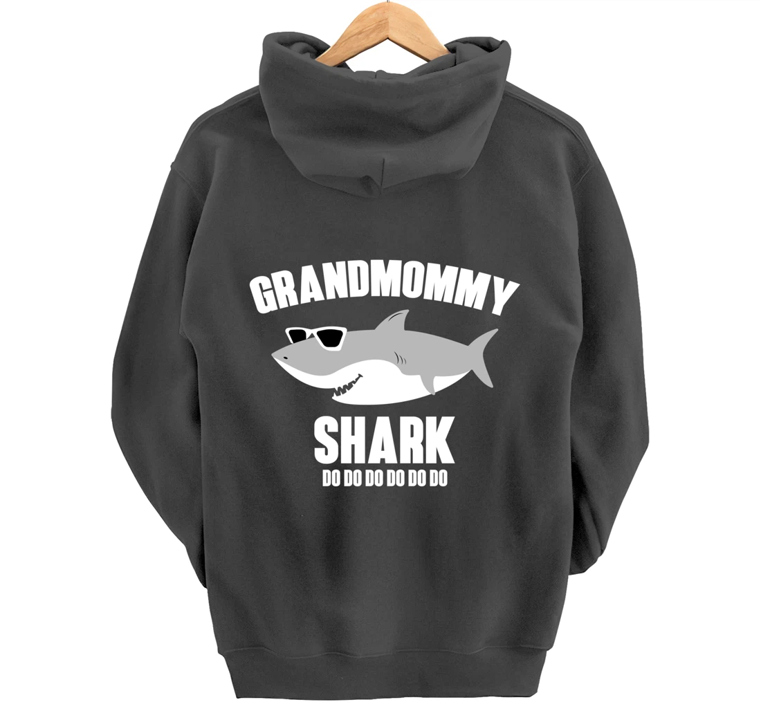 Grandmommy Shark Doo Doo Pullover Hoodie