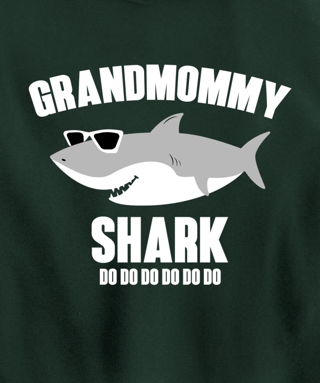 Grandmommy Shark Doo Doo Pullover Hoodie
