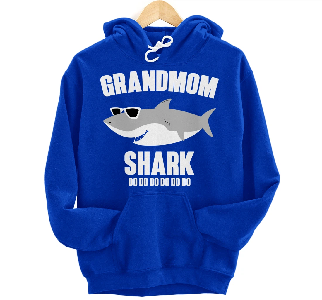 Grandmom Shark Doo Doo Pullover Hoodie