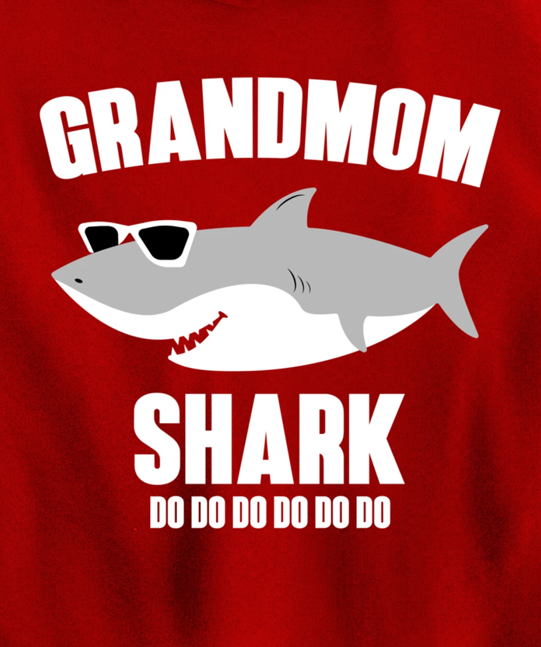 Grandmom Shark Doo Doo Pullover Hoodie