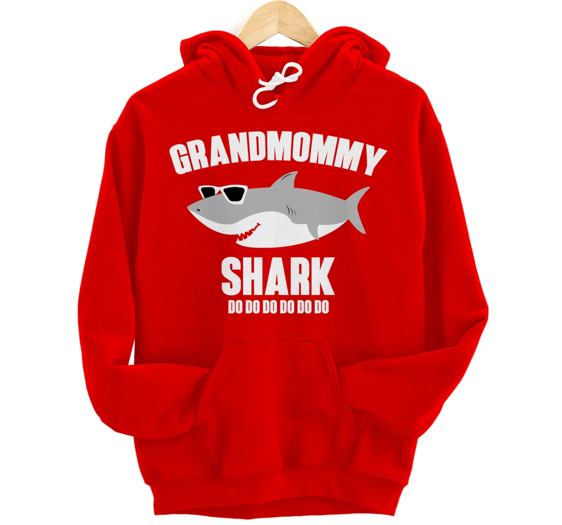Grandmommy Shark Doo Doo Pullover Hoodie